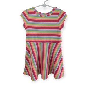 Cat and Jack Pink Striped Dress 3T
